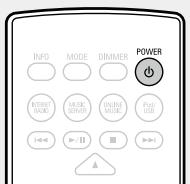 DENON D-F109C SPCW SILV./B - Passer en mode veille - 1