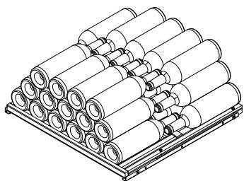 ARTEVINO OXGMT225NVD - Configuration d'une clayette en version stockage : - 3