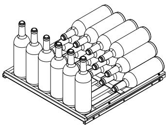 ARTEVINO OXGMT225NVD - Configuration d'une clayette en version presentation : - 1