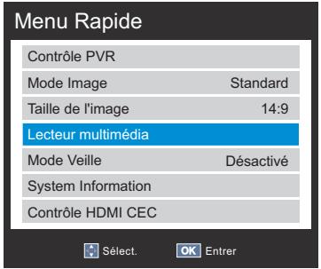 TOSHIBA 32E2553D - Visualiser les fichiers photo - 1