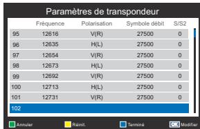 TOSHIBA 32E2553D - Ajouter un transpondeur - 3