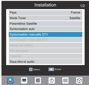 TOSHIBA 32E2553D - Mode DTV - Satellite - 1