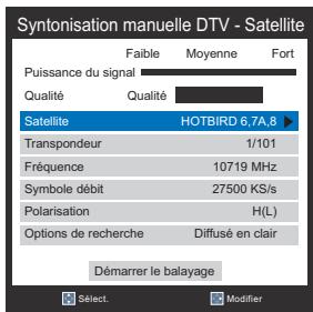 TOSHIBA 32E2553D - Mode DTV - Satellite - 2