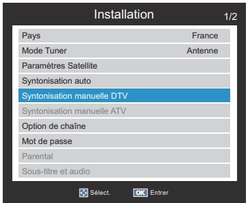 TOSHIBA 32E2553D - Mode DTV - Antenne - 1