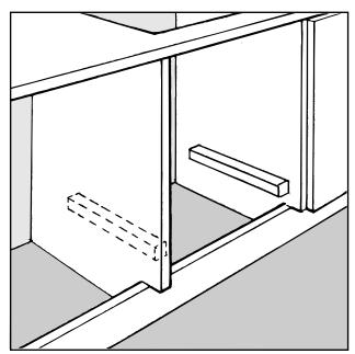 ARISTON PF 640 ES (WH) - Installation des tables à encastrer - 7