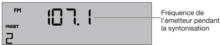 BOSER WAVE ST MS iV WHITE - Syntonisation d'une station AM/FM - 1
