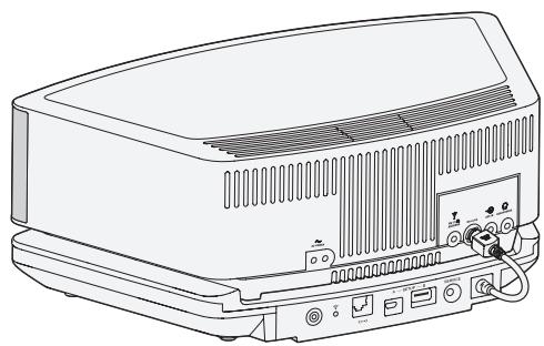 BOSER WAVE ST MS iV WHITE - Raccordement du système au socle - 2