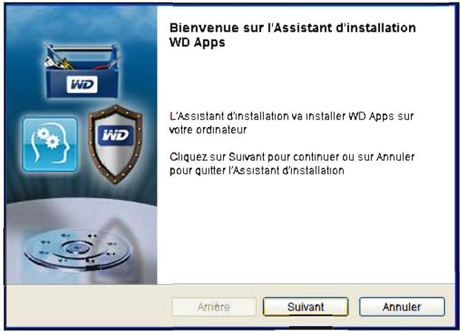 WESTERN DIGITAL DD 1To BK+CLUSB 1660 - Prise en main du logiciel WD - 1