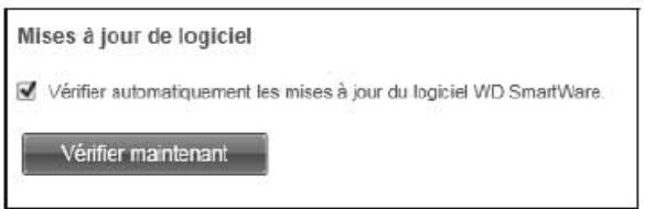 WESTERN DIGITAL DD 1To BK+CLUSB 1660 - Recherche des mises à jour du logiciel - 1
