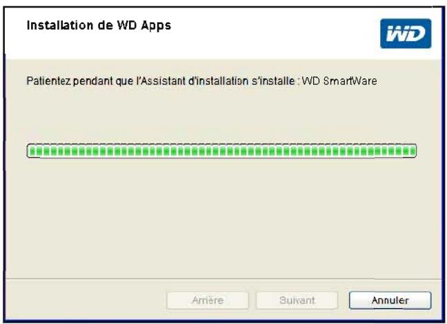 WESTERN DIGITAL DD 1To BK+CLUSB 1660 - Attendez la fin de l'installation : - 1