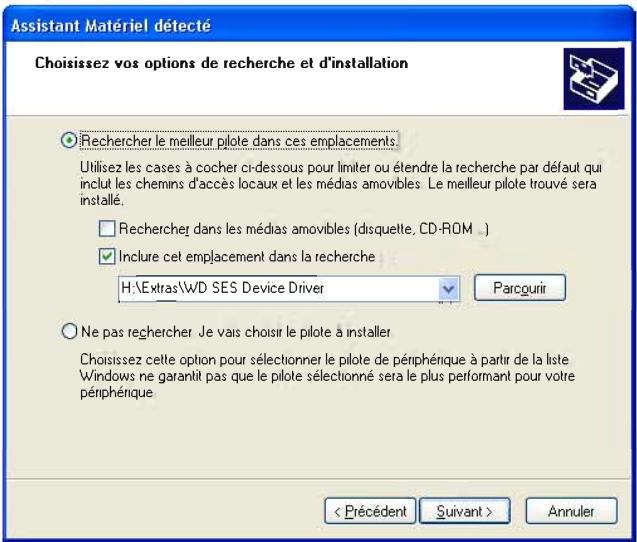 WESTERN DIGITAL DD 1To BK+CLUSB 1660 - d. Cliquez sur Suivant : - 1