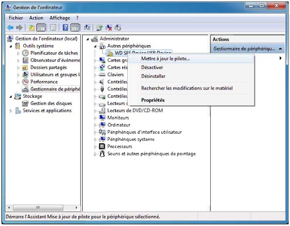 WESTERN DIGITAL DD 1To BK+CLUSB 1660 - Installation sous les ordinateurs Windows 7 et Windows 8 - 2