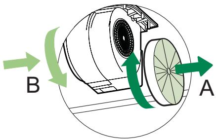 FALCON LETHDC 110 SC/ INOX - REplacement Filtre AU CHARBON ACTIF - 1