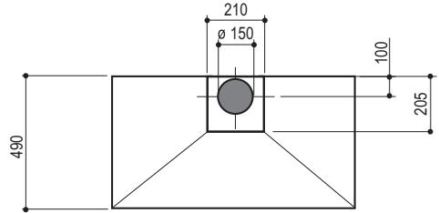 FALCON LETHDC 110 SC/ INOX - Encombrement - 3