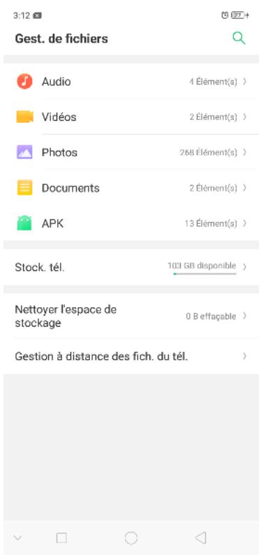 OPPO SMARTPHONE_RX17_PRO_VIOLET_128GO - Navigation rapide dans les fichiers - 1