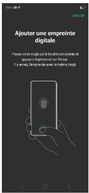 OPPO SMARTPHONE_RX17_PRO_VIOLET_128GO - Gérer le code de confidentialité - 3
