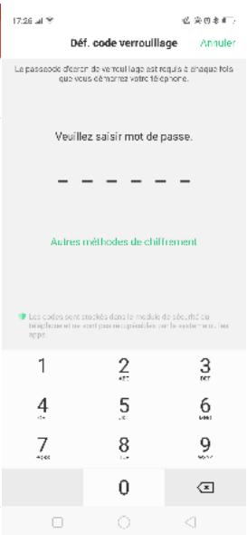 OPPO SMARTPHONE_RX17_PRO_VIOLET_128GO - Réinitialiser le mot de passer avec empreinte digitale - 10