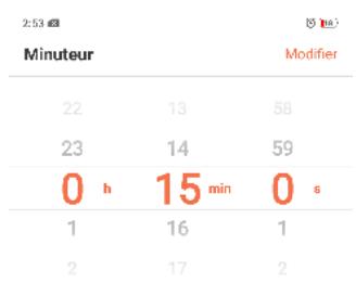 OPPO SMARTPHONE_RX17_PRO_VIOLET_128GO - Personnalisation de la minuterie - 7