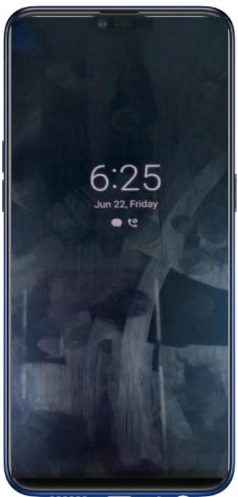 OPPO SMARTPHONE_RX17_PRO_VIOLET_128GO - Horloge d'écran - 1