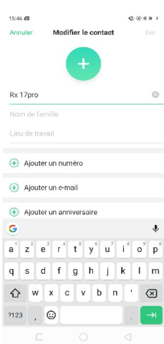 OPPO SMARTPHONE_RX17_PRO_VIOLET_128GO - Scan intelligent pour les contacts - 6