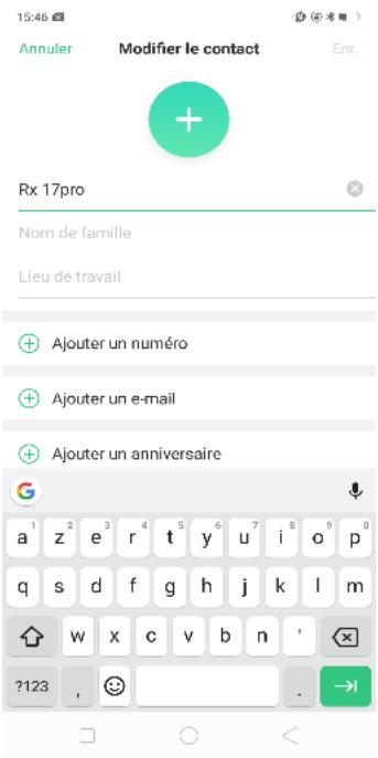 OPPO SMARTPHONE_RX17_PRO_VIOLET_128GO - Scan intelligent pour les contacts - 15