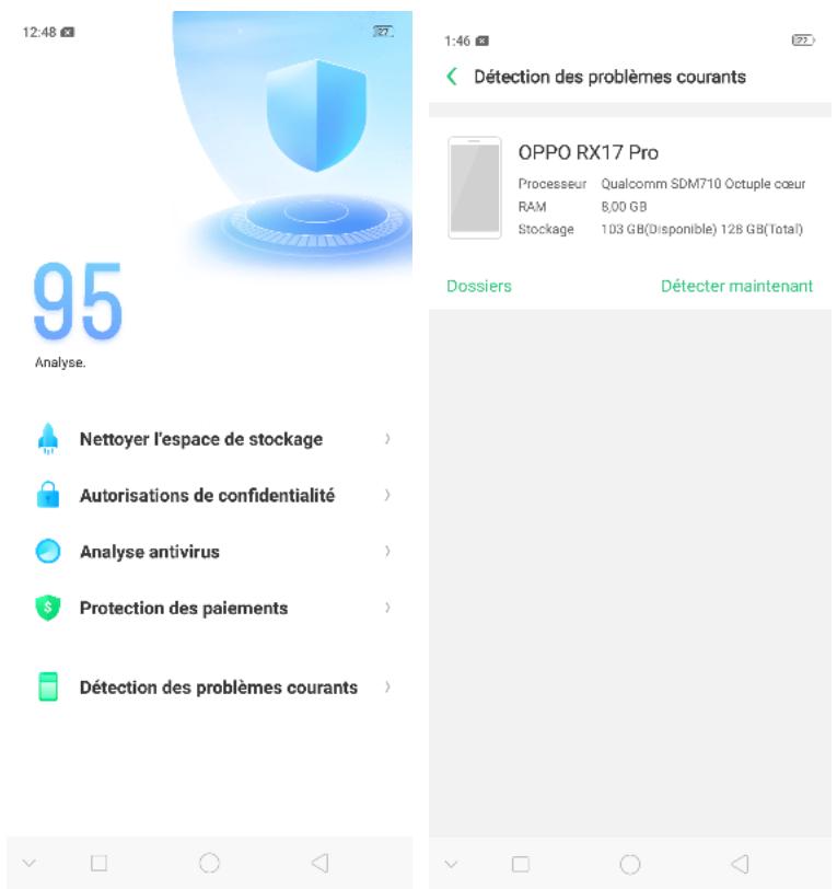 OPPO SMARTPHONE_RX17_PRO_VIOLET_128GO - Détction de problèmes courants - 1