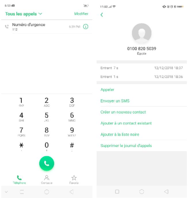 OPPO SMARTPHONE_RX17_PRO_VIOLET_128GO - Ajouter un contact - 2