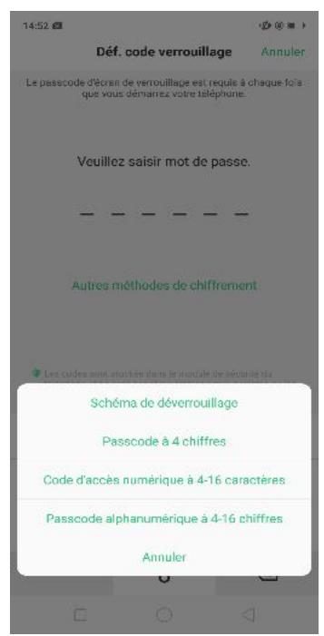 OPPO SMARTPHONE_RX17_PRO_VIOLET_128GO - Définir le code et l'empreinte digitale avant sous l'écran - 2