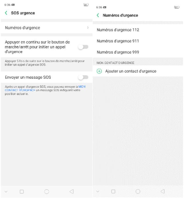 OPPO SMARTPHONE_RX17_PRO_VIOLET_128GO - SOS d'urgence - 2
