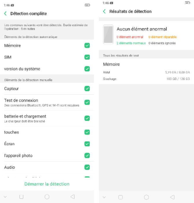 OPPO SMARTPHONE_RX17_PRO_VIOLET_128GO - Détction de problèmes courants - 2