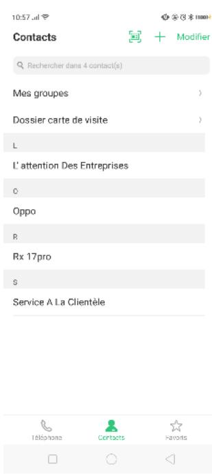 OPPO SMARTPHONE_RX17_PRO_VIOLET_128GO - Ajouter un contact - 1
