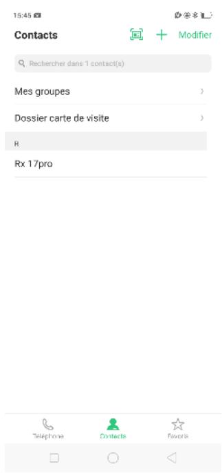 OPPO SMARTPHONE_RX17_PRO_VIOLET_128GO - Scan intelligent pour les contacts - 2