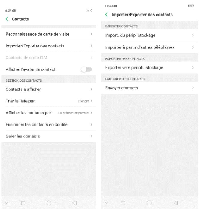OPPO SMARTPHONE_RX17_PRO_VIOLET_128GO - Gérer les contacts - 1