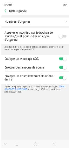 OPPO SMARTPHONE_RX17_PRO_VIOLET_128GO - SOS d'urgence - 8