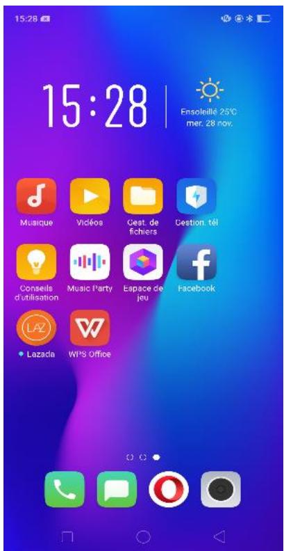OPPO SMARTPHONE_RX17_PRO_VIOLET_128GO - Quand le téléphone est allumé - 1
