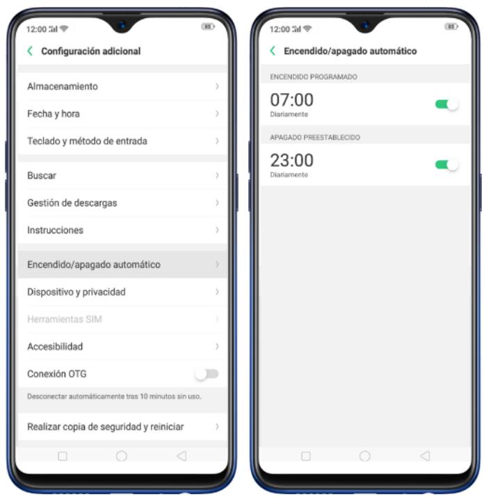OPPO SMARTPHONE_RX17_PRO_VIOLET_128GO - Activation/Désactivation automatique - 3