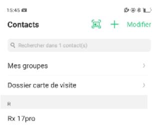 OPPO SMARTPHONE_RX17_PRO_VIOLET_128GO - Scan intelligent pour les contacts - 10