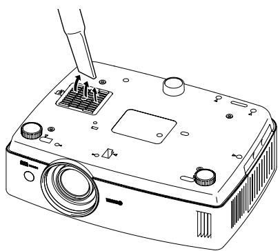 YAMAHA LPX-510 - Nettoyage du filtré à air - 1