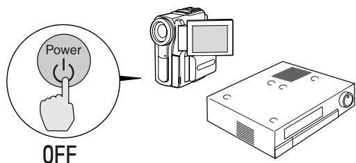 YAMAHA LPX-510 - Si plusieurs sources de signal sont raccordées ou que les images ne sont pas projetées, sélectionnez la source de signal à l'aide du panneau de commande ou de la télécommande. - 3