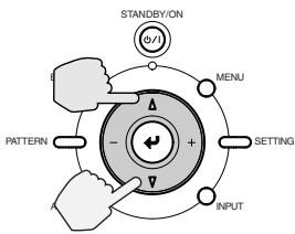 YAMAHA LPX-510 - Réglage de la taille de l'image (Réglage du zoom) - 3