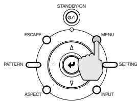 YAMAHA LPX-510 - Affichage et utilisation des menus complets - 1