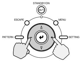 YAMAHA LPX-510 - Réglage de la luminosité (réglage de l'iris) - 3