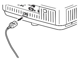 YAMAHA LPX-510 - Remplacement de la lampe - 2