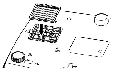 YAMAHA LPX-510 - Remplacement du filtré à air - 3