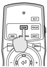 YAMAHA LPX-510 - Réglage de la taille de l'image (Réglage du zoom) - 2