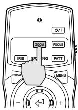 YAMAHA LPX-510 - Réglage de la taille de l'image (Réglage du zoom) - 6