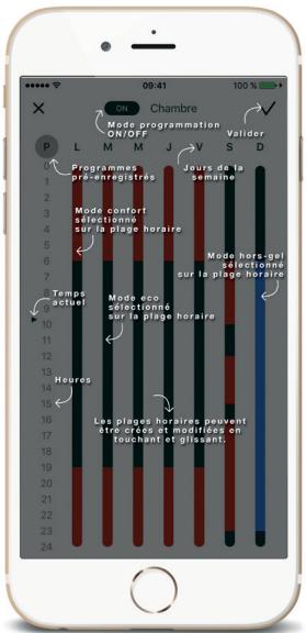 HEATZY FLAMcopic - Utilisation du mode Programmation - 1