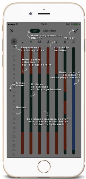 HEATZY FLAMcopic - Utilisation du mode Programmation - 1