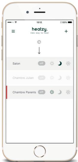 HEATZY FLAMcopic - Validation des ordres envoyés. - 1