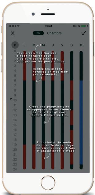 HEATZY FLAMcopic - Utilisation du mode Programmation - 3